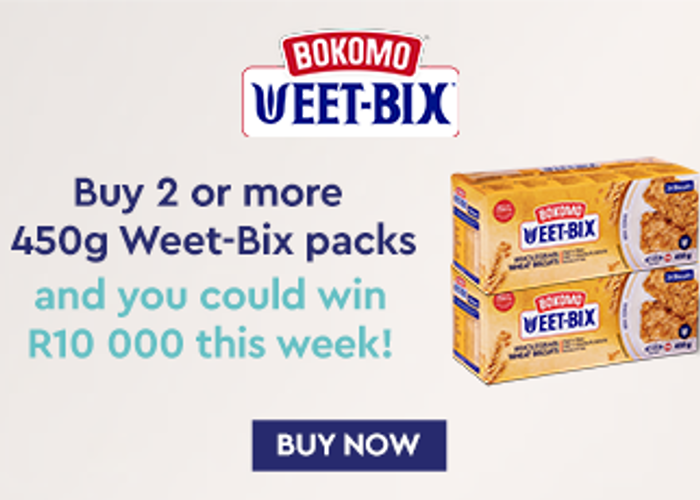 Buy Weet-Bix and stand to WIN!