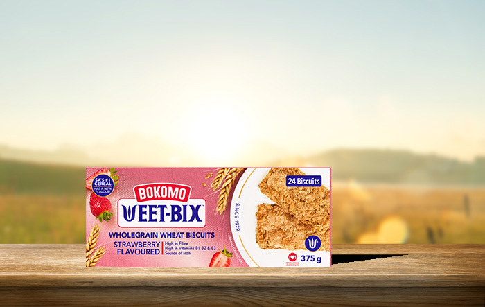 Weet-bix Strawberry Flavoured Wholegrain Wheat Biscuits
