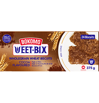 Weet-bix Cocoa Flavoured Wholegrain Wheat Biscuits preview image