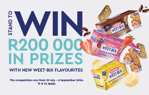 Buy NEW Weet-Bix Flavours and stand to WIN!