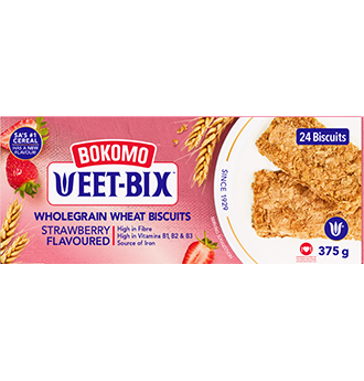 Weet-bix Strawberry Flavoured Wholegrain Wheat Biscuits preview image